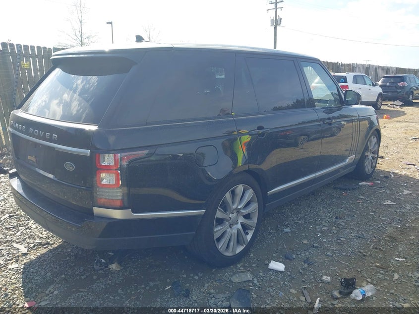 2016 Land Rover Range Rover 5.0L V8 Supercharged