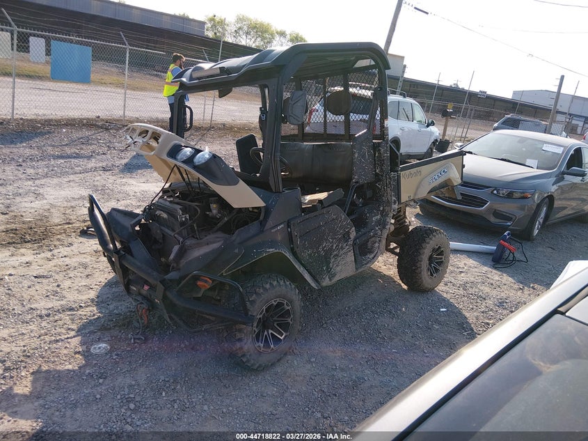 2022 KUBOTA ALL TERRAIN auction photo 2