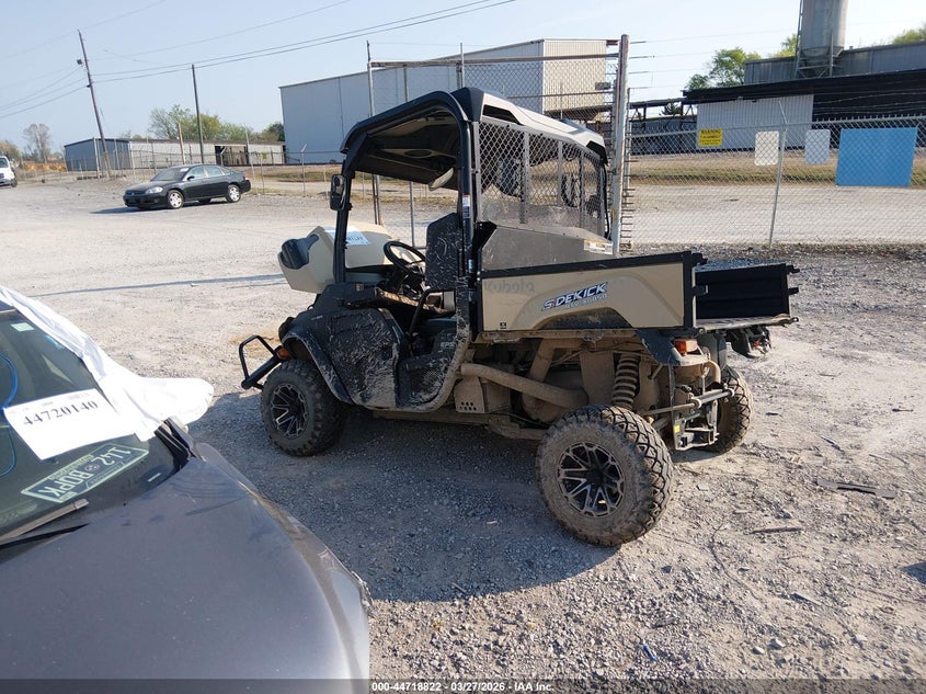 2022 KUBOTA ALL TERRAIN auction photo 3