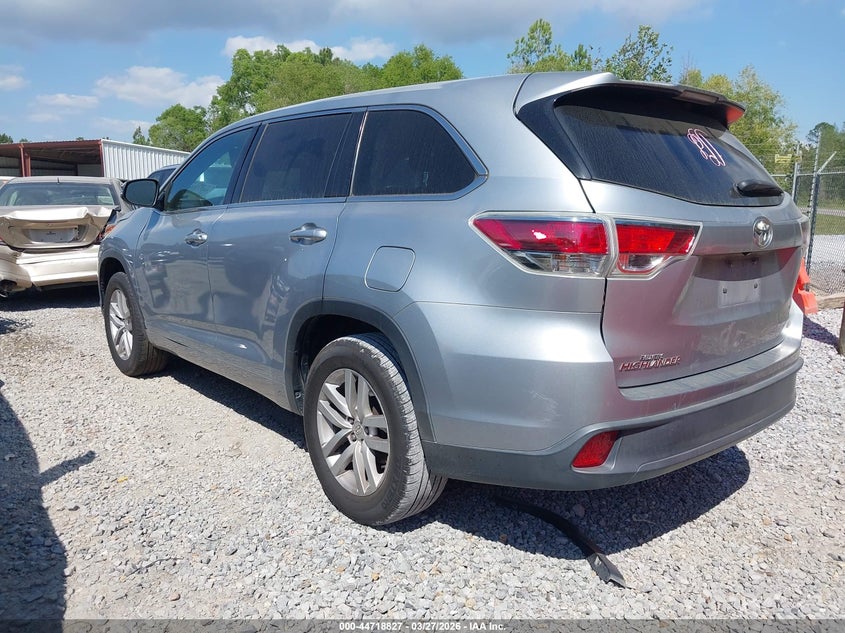 2015 Toyota Highlander Le