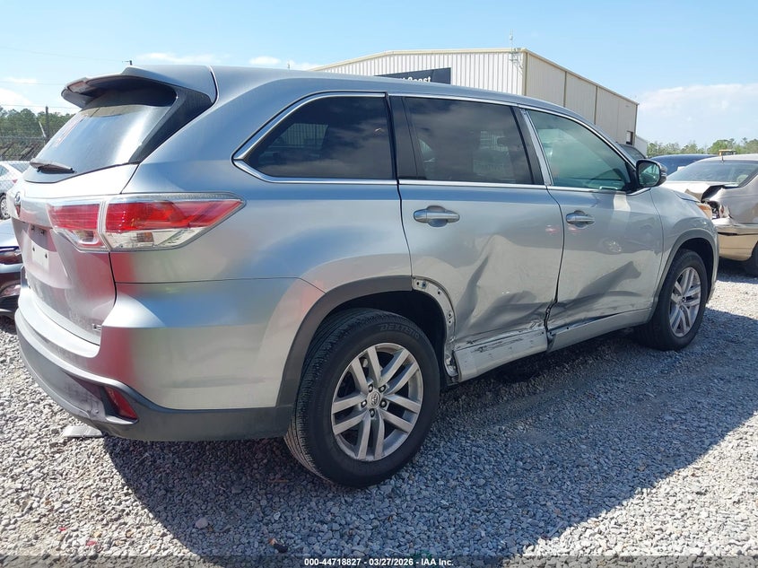 2015 Toyota Highlander Le
