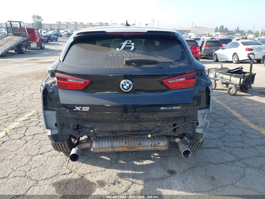 2018 BMW X2 Sdrive28I VIN: WBXYJ3C30JEJ75668 Lot: 44718864