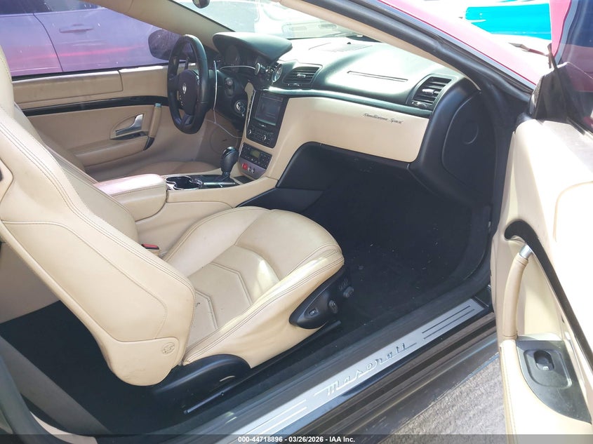 2013 Maserati Granturismo Mc/Sport