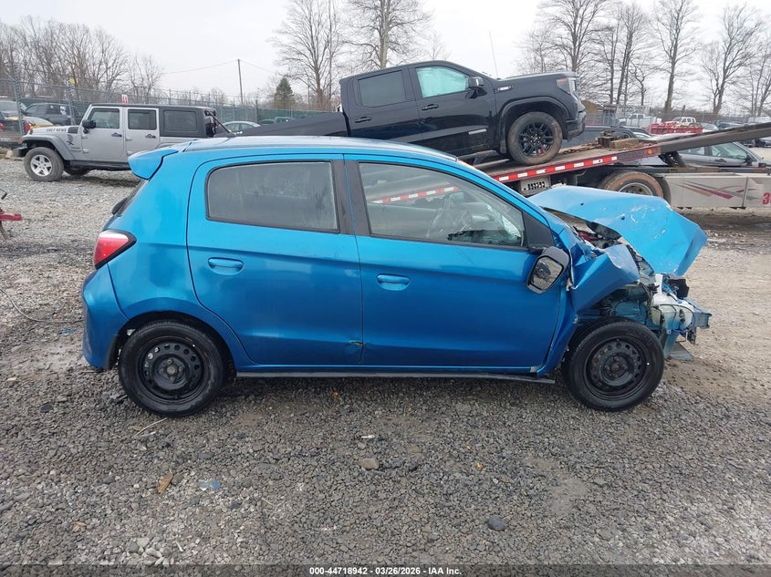 2022 Mitsubishi Mirage Es/Le VIN: ML32AUHJ5NH007208 Lot: 44718942