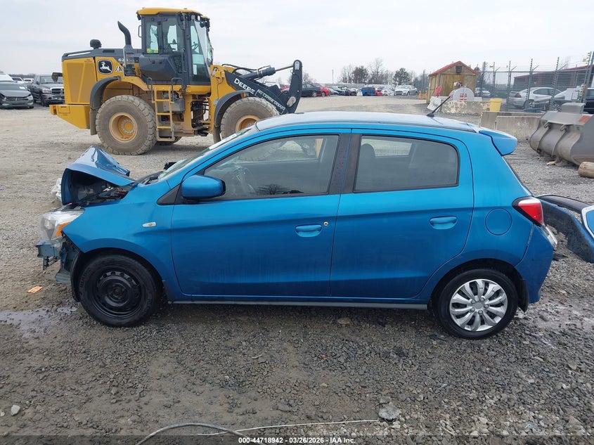 2022 Mitsubishi Mirage Es/Le VIN: ML32AUHJ5NH007208 Lot: 44718942