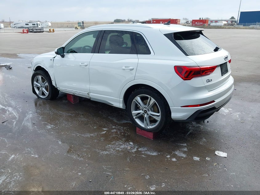 2022 Audi Q3 Premium 45 Tfsi S Line Quattro Tiptronic