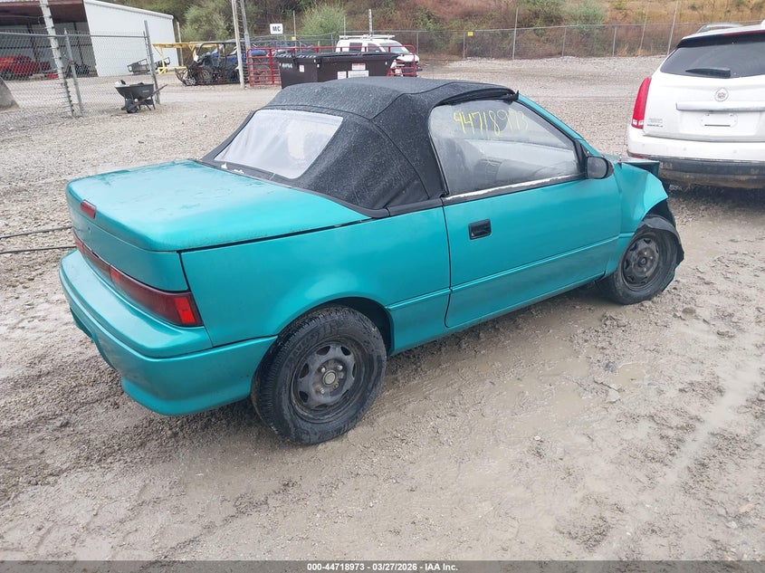 1993 GEO METRO auction photo 4