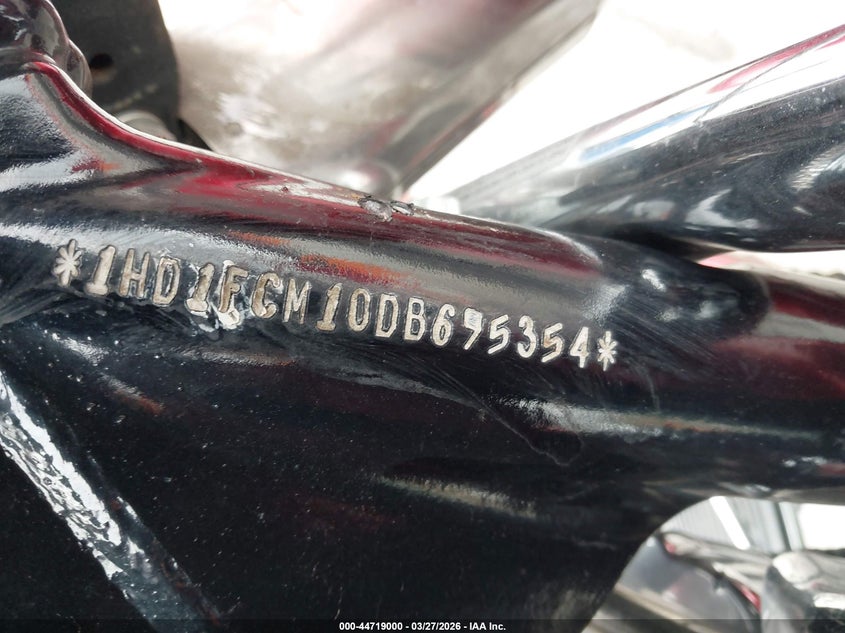 2013 Harley-Davidson Flhtcu Ultra Classic Electra Gld VIN: 1HD1FCM10DB695354 Lot: 44719000