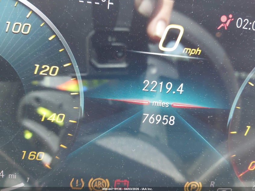 2020 Mercedes-Benz A 220 VIN: WDD3G4EB1LW038502 Lot: 44719136