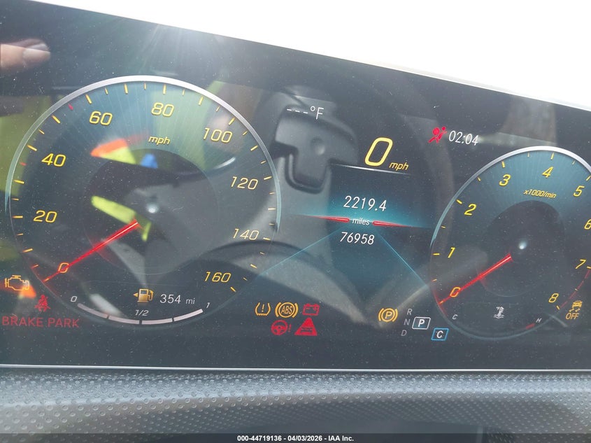 2020 Mercedes-Benz A 220 VIN: WDD3G4EB1LW038502 Lot: 44719136