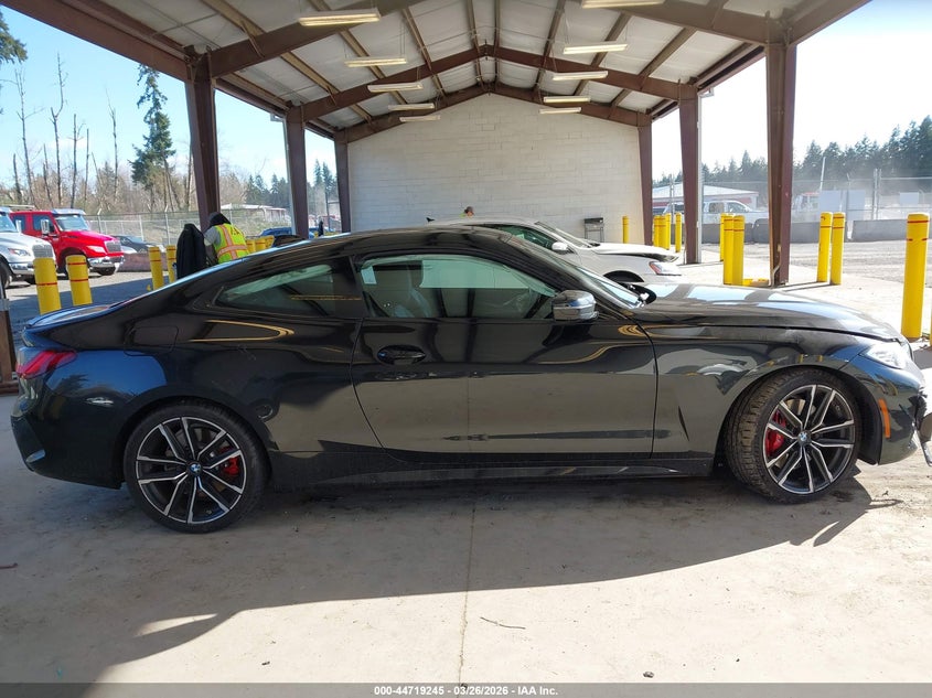 2021 BMW M440I xDrive VIN: WBA13AR00MCF74509 Lot: 44719245