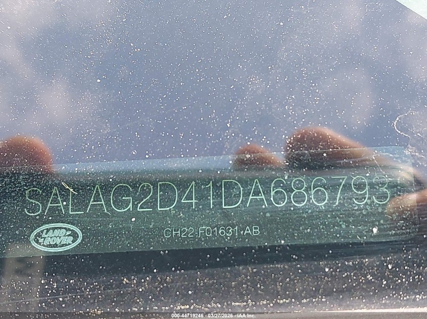 2013 Land Rover Lr4 VIN: SALAG2D41DA686793 Lot: 44719246
