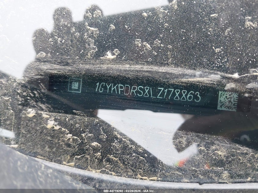 2020 Cadillac Xt6 Awd Premium Luxury VIN: 1GYKPDRS8LZ178863 Lot: 44719260