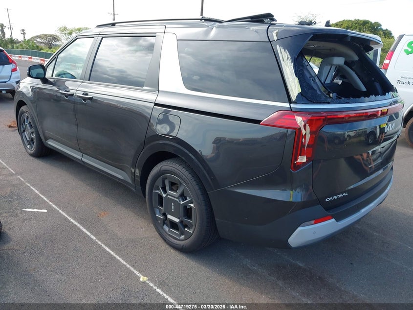 Vin: kndnc5ka3t6111322, lot: 45216425, kia carnival mpv hybrid ex 20263