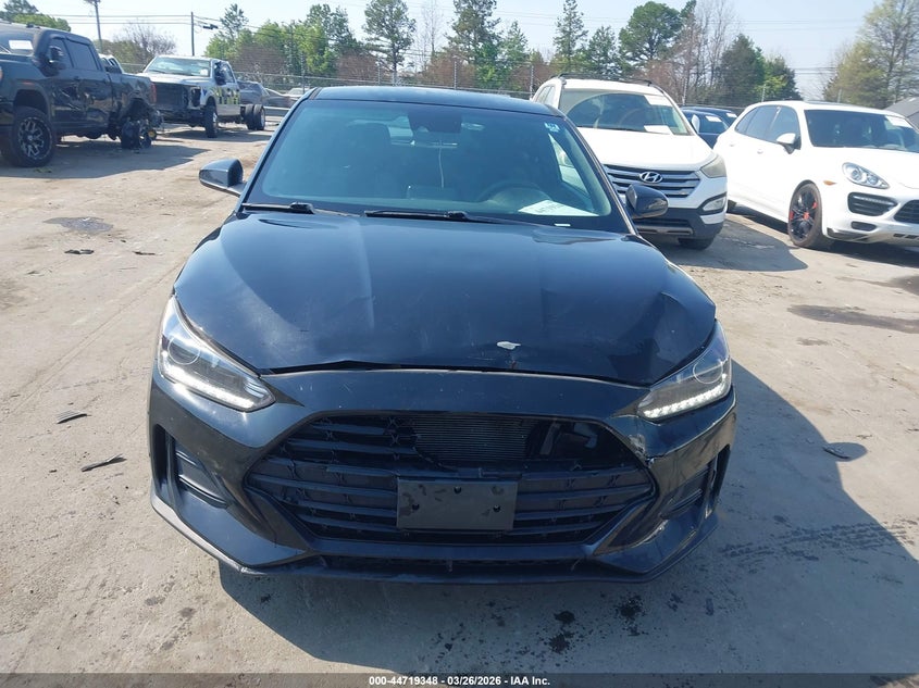 2019 Hyundai Veloster 2.0 VIN: KMHTG6AF1KU013359 Lot: 44719348