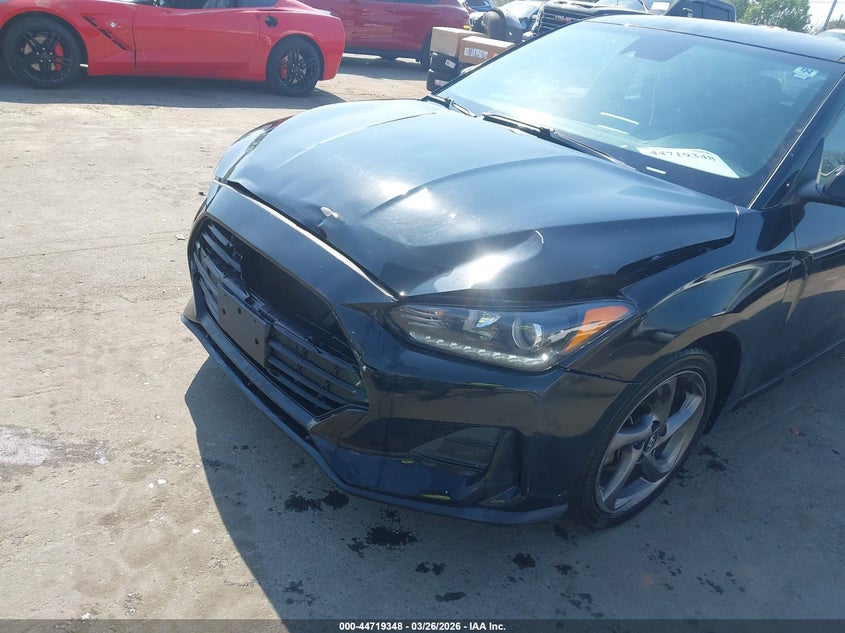 2019 Hyundai Veloster 2.0 VIN: KMHTG6AF1KU013359 Lot: 44719348
