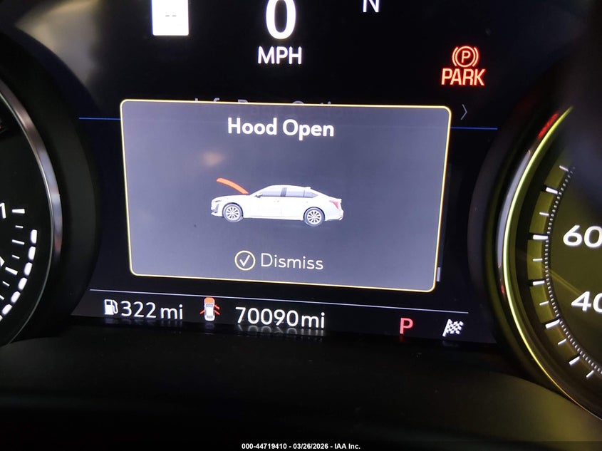 2020 Cadillac Ct5 Luxury VIN: 1G6DW5RK2L0125946 Lot: 44719410