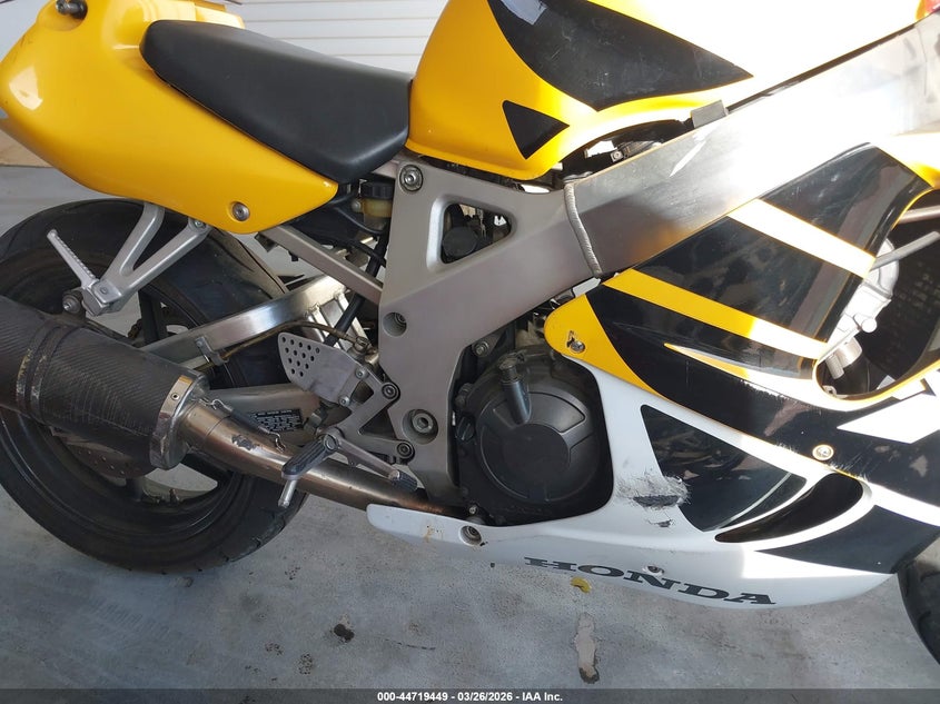 1993 Honda Cbr900 Rr VIN: JH2SC281XPM100349 Lot: 44719449