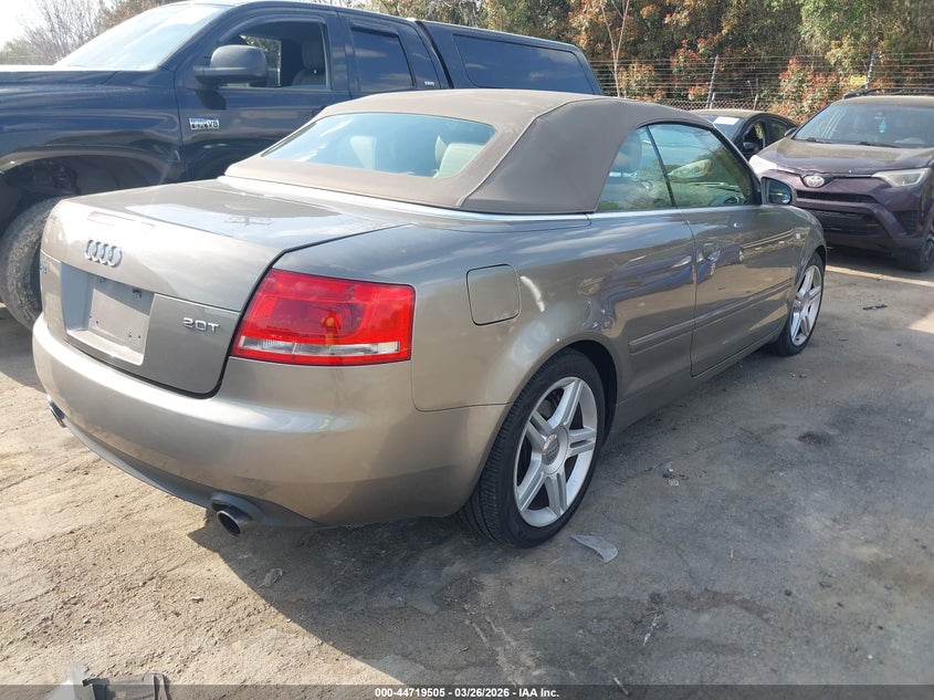 2007 Audi A4 2.0T