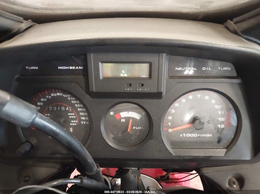 1991 Suzuki Gsx1100 F VIN: JS1GV72A4M2100797 Lot: 44719522