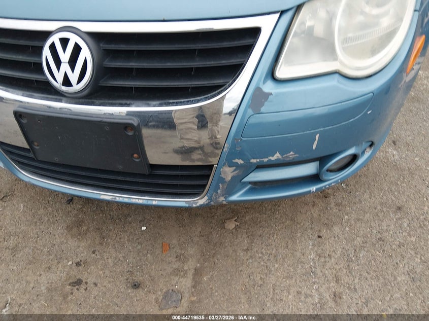 2009 Volkswagen Eos Komfort VIN: WVWBA71F99V014139 Lot: 44719535