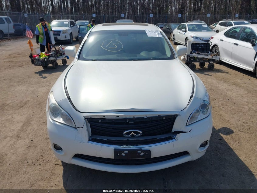2012 Infiniti M37X VIN: JN1BY1AR8CM395582 Lot: 44719562