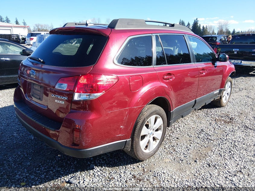 2012 Subaru Outback 2.5I Limited