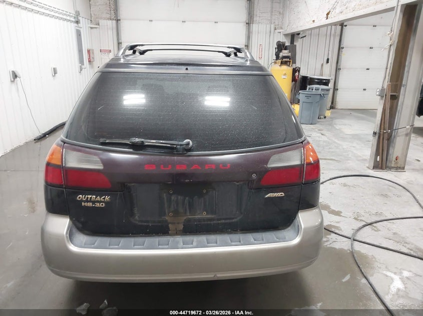 2001 Subaru Outback H6-3.0 VIN: 4S3BH806517635633 Lot: 44719672