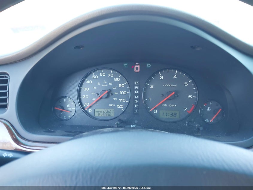 2001 Subaru Outback H6-3.0 VIN: 4S3BH806517635633 Lot: 44719672