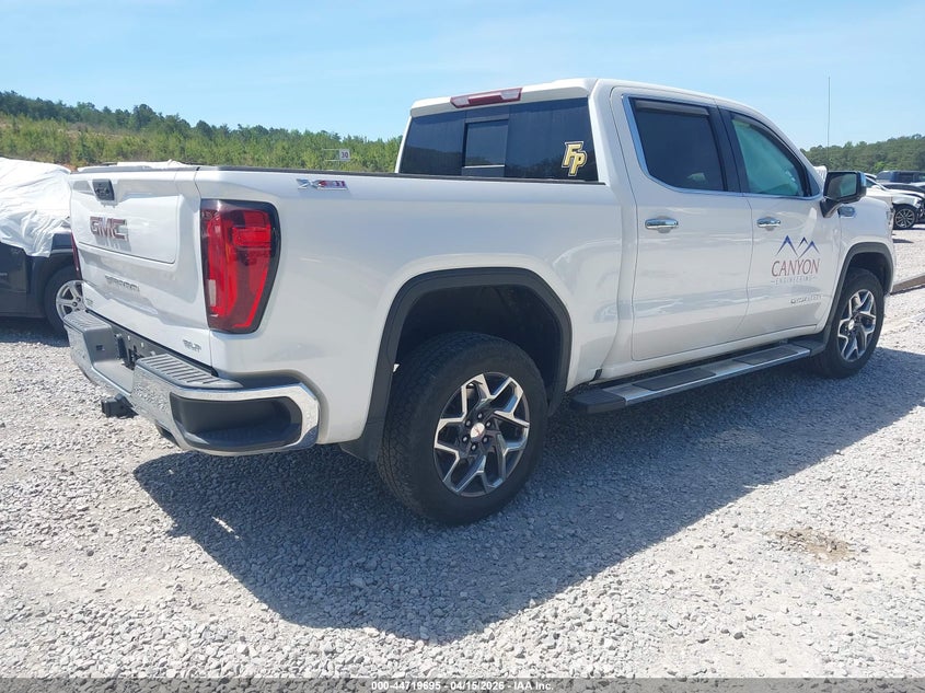 Vin: 3gtuuded5pg189498, lot: 45216845, gmc sierra 1500 4wd  short box slt 20234
