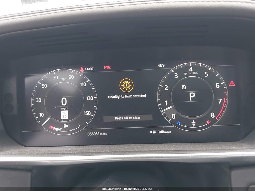 2022 Land Rover Range Rover Westminster VIN: SALGS2RU2NA465528 Lot: 44719811