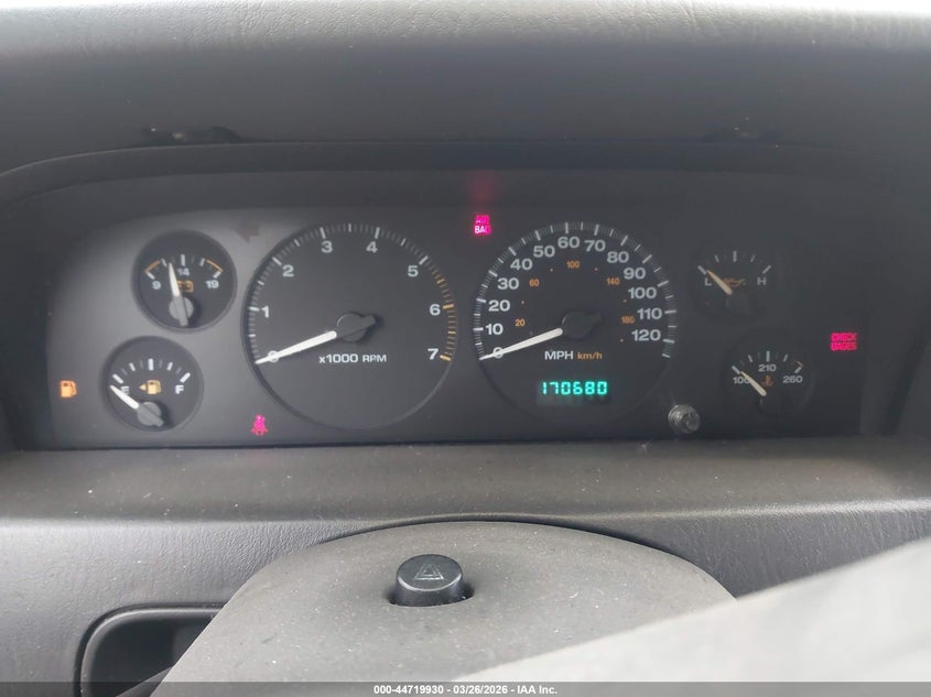 2002 Jeep Grand Cherokee Sport VIN: 1J4GX38S02C179766 Lot: 44719930