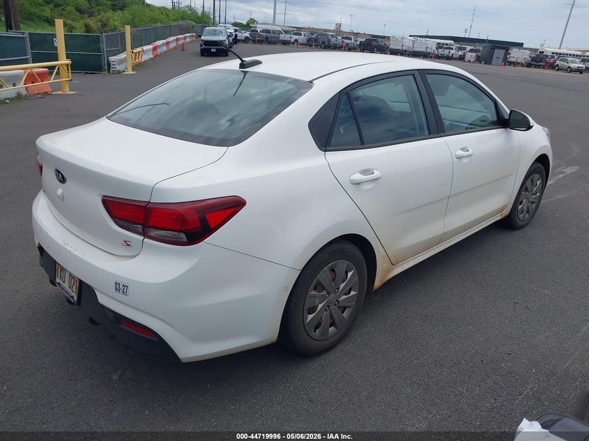 Vin: 3kpa24ad9le274722, lot: 45217146, kia rio s 20204