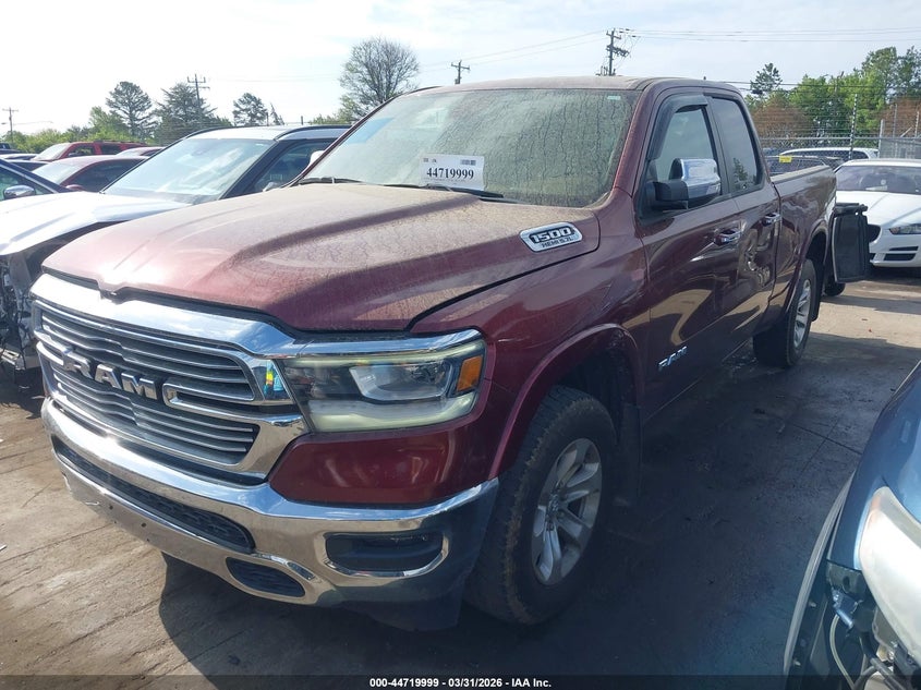 2019 Ram 1500 Laramie  4x4 6'4 Box 1C6SRFDT0KN751764 photo 1