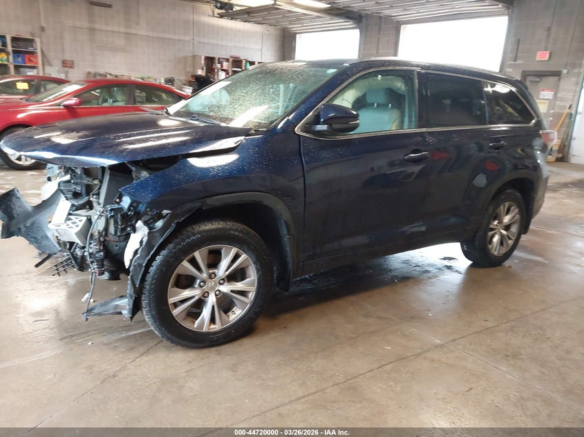 2015 Toyota Highlander Xle V6 5TDJKRFH6FS186925 photo 1