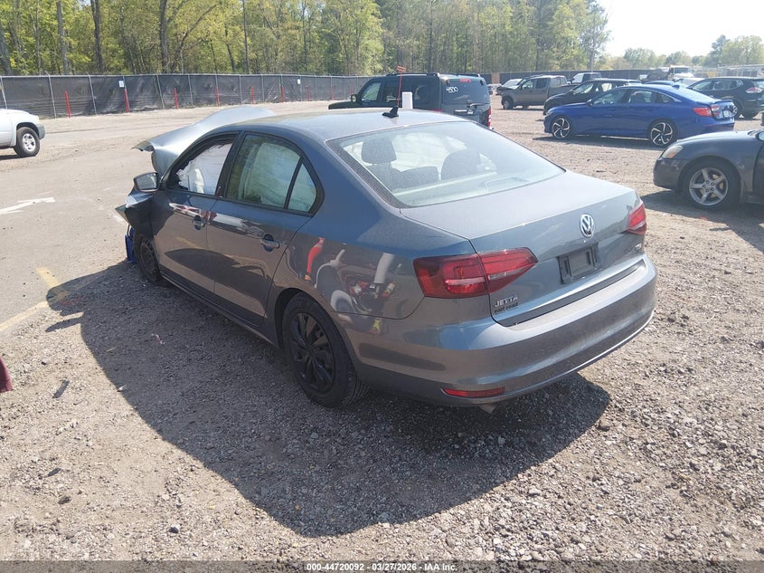 2016 VOLKSWAGEN JETTA auction photo 3