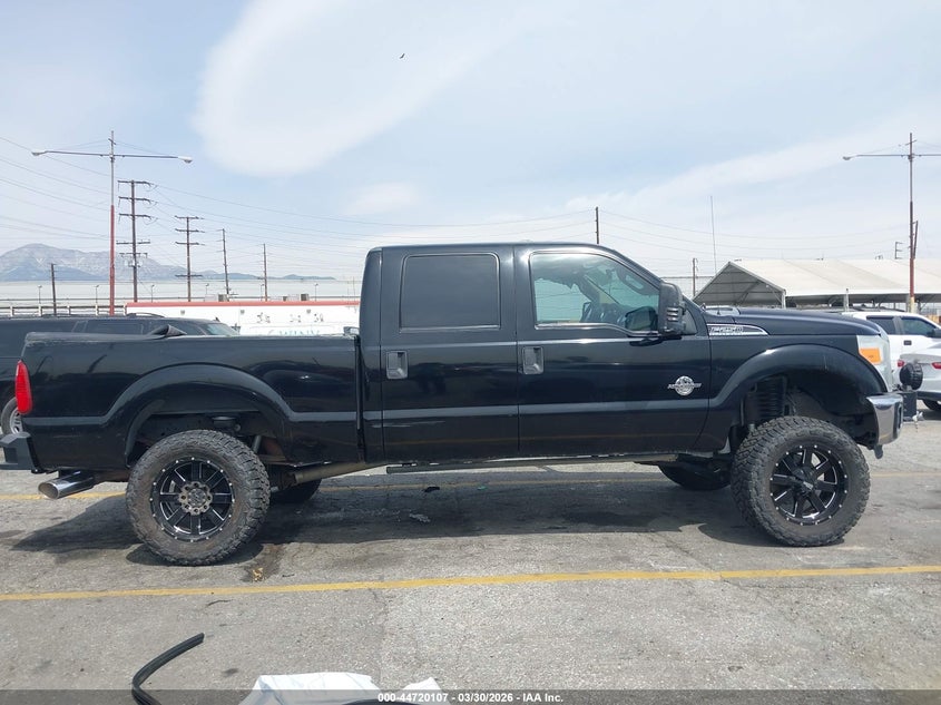 2012 Ford F250 6.7 F-250 Xlt black Lot 111044720107 Vin 1FT7W2BT7CEA21693