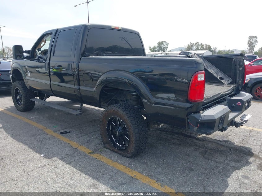 2012 Ford F250 6.7 F-250 Xlt black Lot 111044720107 Vin 1FT7W2BT7CEA21693