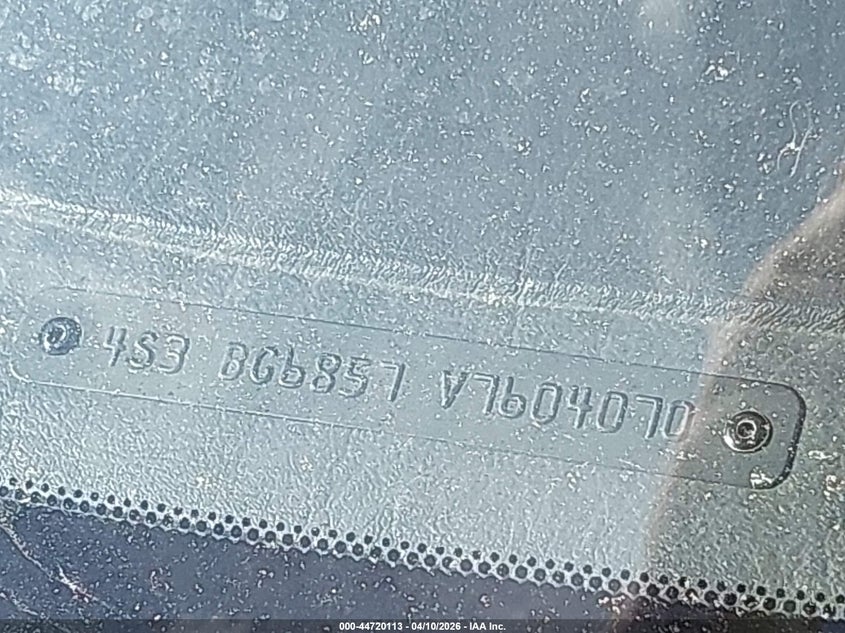 1997 Subaru Legacy Outback/Outback Limited VIN: 4S3BG6857V7604070 Lot: 44720113