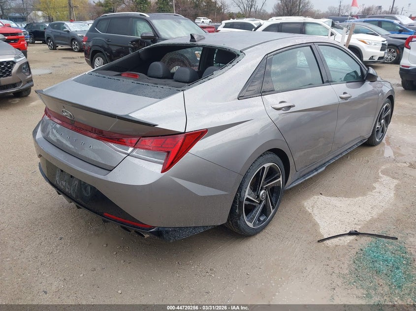 VIN KMHLR4AF4PU499879 2023 HYUNDAI ELANTRA N LINE
