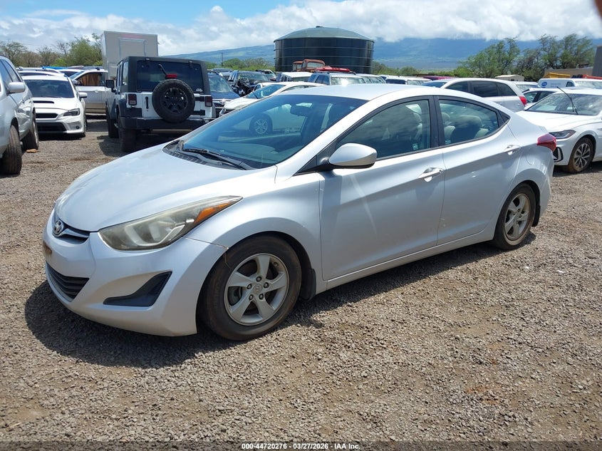 2014 Hyundai Elantra Se KMHDH4AE0EU164727 photo 1