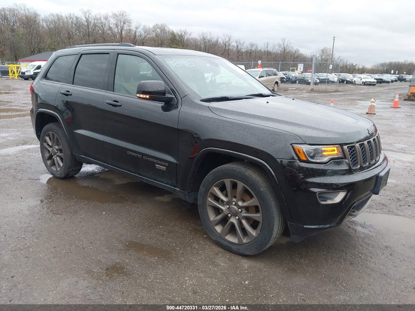 2017 Jeep Grand Cherokee Limited 75Th Anniversary Edition 4X4