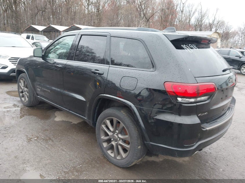 2017 Jeep Grand Cherokee Limited 75Th Anniversary Edition 4X4