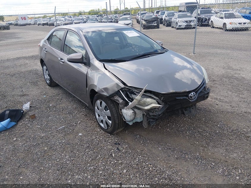 2016 Toyota Corolla Le