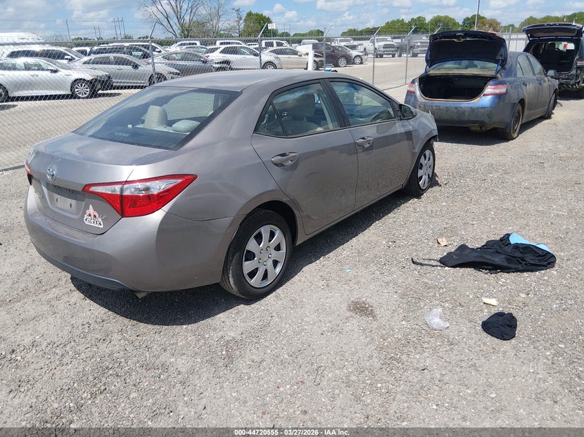2016 Toyota Corolla Le