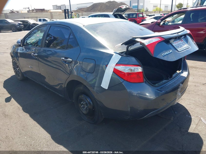 2016 Toyota Corolla S Plus