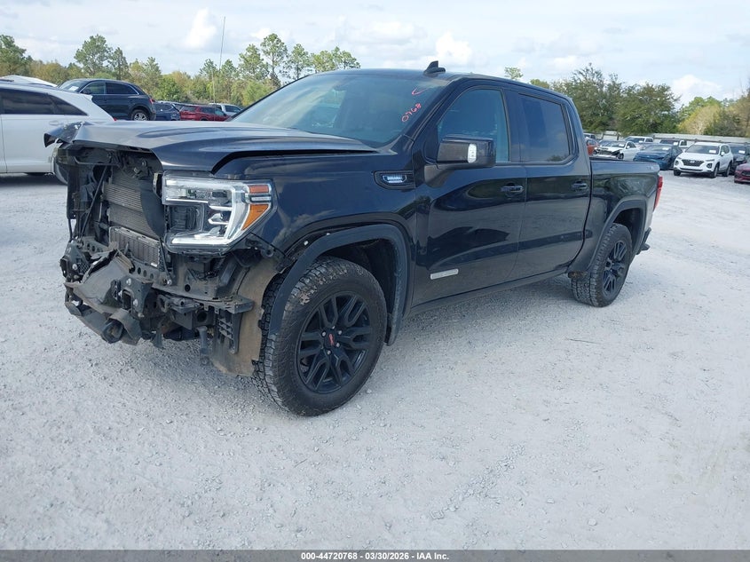 2021 GMC Sierra 1500 4Wd Short Box Elevation