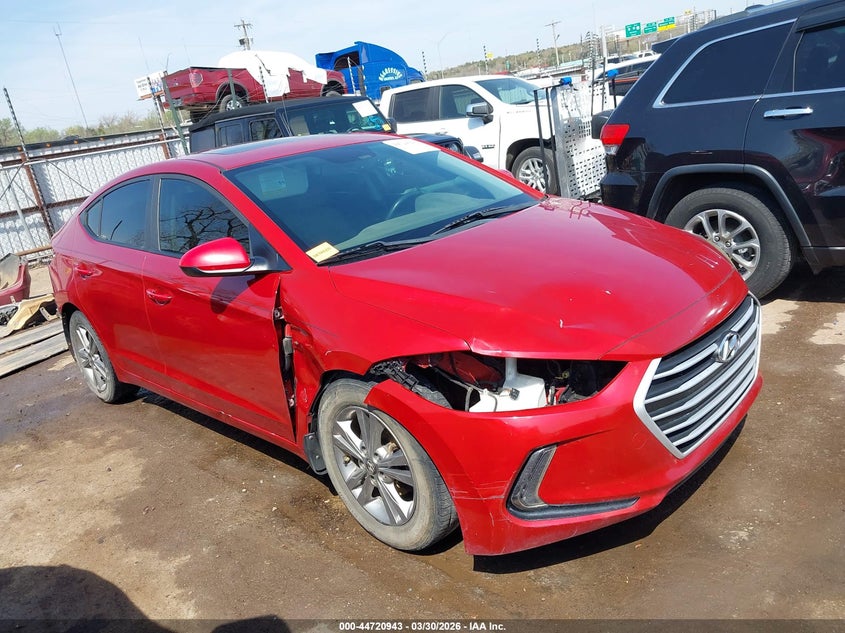 VIN KMHD84LF9JU600393 2018 HYUNDAI ELANTRA VALUE EDITION
