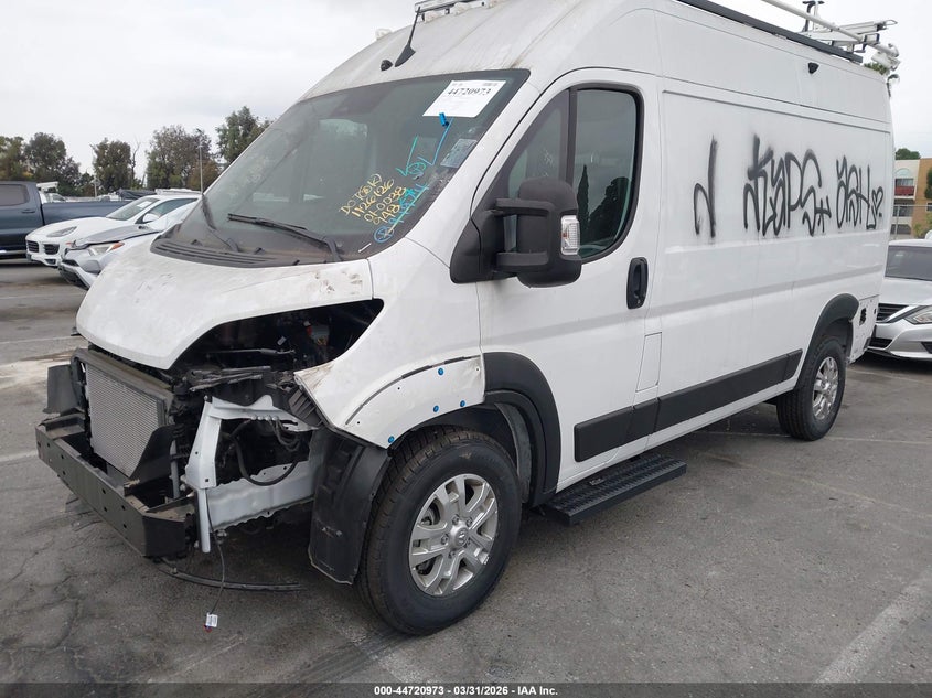 VIN 3C6LRVBG6RE124764 2024 RAM PROMASTER 1500 SLT HIGH ROOF 136 WB