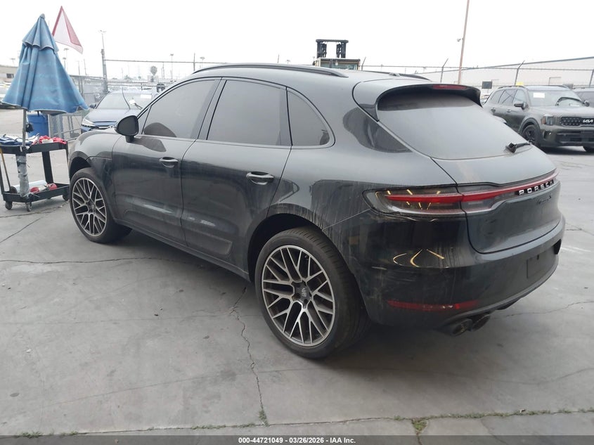 VIN WP1AB2A57MLB31837 2021 PORSCHE MACAN S